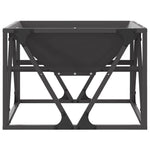 Focolare Nero 50 x 50 x 35 cm Acciaio laminato a freddo