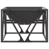 Focolare Nero 50 x 50 x 35 cm Acciaio laminato a freddo