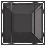 Focolare Nero 80 x 80 x 40 cm Acciaio laminato a freddo