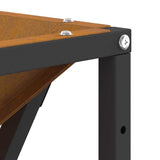 Focolare Marrone 80 x 80 x 40 cm acciaio corten