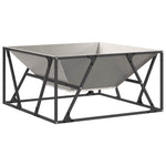 Focolare Marrone 80 x 80 x 40 cm acciaio corten