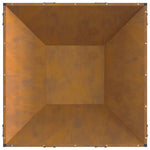 Focolare Marrone 80 x 80 x 40 cm acciaio corten
