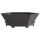 Focolare Nero 75 x 75 x 28 cm Acciaio laminato a freddo