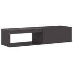 Focolare Nero 160 x 45 x 35 cm Acciaio laminato a freddo