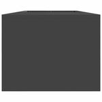 Focolare Nero 160 x 45 x 35 cm Acciaio laminato a freddo