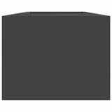 Focolare Nero 160 x 45 x 35 cm Acciaio laminato a freddo