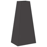 Focolare Nero 50 x 35 x 100 cm Acciaio laminato a freddo