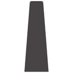 Focolare Nero 50 x 35 x 100 cm Acciaio laminato a freddo