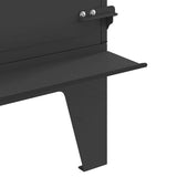 Stufa da campeggio con sfiato dell'aria Nero 35 x 50 x 60 cm