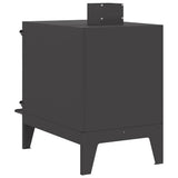 Stufa da campeggio con sfiato dell'aria Nero 35 x 50 x 60 cm