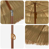 Ombrello da giardino Naturale 160 x 160 x 196 cm