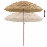 Ombrello da giardino Naturale 160 x 160 x 196 cm