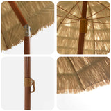 Ombrello da giardino Naturale 205 x 205 x 210 cm