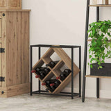Portabottiglie 16 bottiglie Legno truciolato