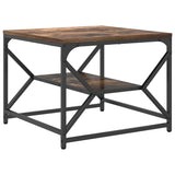 Tavolino da salotto Rovere fumé 51 x 50 x 40 cm