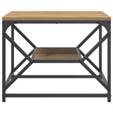 Tavolino da salotto Rovere artigianale 51 x 50 x 40 cm