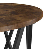 Tavolo Laterale Nesting 3 pcs Rovere fumé