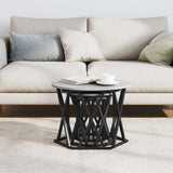 Tavolo Laterale Nesting 3 pcs Grigio Sonoma