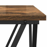 Tavolino da salotto 3 pcs Rovere fumo 50 x 50 x 40 cm