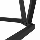 Tavolino da salotto 3 pcs Rovere fumo 50 x 50 x 40 cm