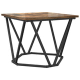 Tavolino da salotto 3 pcs Rovere fumo 50 x 50 x 40 cm