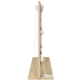 Specchio da Vanità con specchio Rovere Sonoma 80 x 55 x 18 cm