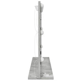 Specchio da Vanità con specchio Grigio cemento 80 x 55 x 18 cm