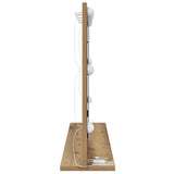 Specchio da Vanità Rovere artigianale 80 x 55 x 18 cm