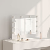 Specchio da Vanità con specchio Bianco 60 x 45 x 18 cm