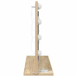 Specchio da Vanità con specchio Rovere Sonoma 60 x 45 x 18 cm