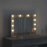 Specchio da Vanità con specchio Grigio Sonoma 60 x 45 x 18 cm