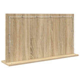 Specchio da Vanità con specchio Rovere Sonoma 80 x 45 x 18 cm