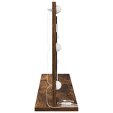 Specchio da Vanità con specchio Rovere fumé 80 x 45 x 18 cm