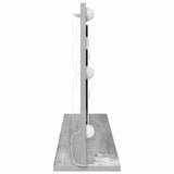 Specchio da Vanità con specchio Grigio Sonoma 80 x 45 x 18 cm