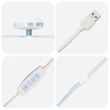 Specchio da Vanità con specchio Bianco 100 x 45 x 18 cm