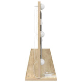 Specchio da Vanità con specchio Rovere Sonoma 100 x 45 x 18 cm