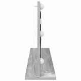 Specchio da Vanità con specchio Grigio Sonoma 100 x 45 x 18 cm