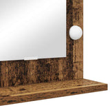 Specchio da Vanità con specchio Legno vecchio 100 x 45 x 18 cm