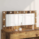 Specchio da Vanità con specchio Legno vecchio 100 x 45 x 18 cm