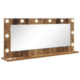 Specchio da Vanità con specchio Legno vecchio 100 x 45 x 18 cm