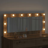 Specchio da Vanità Rovere artigianale 100 x 45 x 18 cm