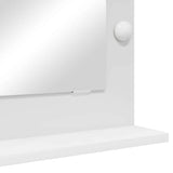 Specchio da Vanità con specchio Bianco 70 x 50 x 18 cm