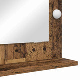 Specchio da Vanità con specchio Rovere Sonoma 70 x 50 x 18 cm