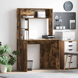 Scrivania Rovere fumé 91 x 50 x 149 cm Legno truciolato