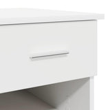 Scrivania con cassetto Bianco 90 x 49 x 75 cm Legno truciolato