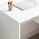 Scrivania con cassetto Bianco 90 x 49 x 75 cm Legno truciolato