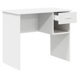 Scrivania con cassetto Bianco 90 x 49 x 75 cm Legno truciolato