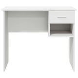 Scrivania con cassetto Bianco 90 x 49 x 75 cm Legno truciolato