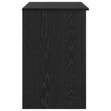 Scrivania Rovere Nero 90 x 49 x 75 cm Legno truciolato