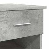 Scrivania Grigio cemento 90 x 49 x 75 cm Legno truciolato